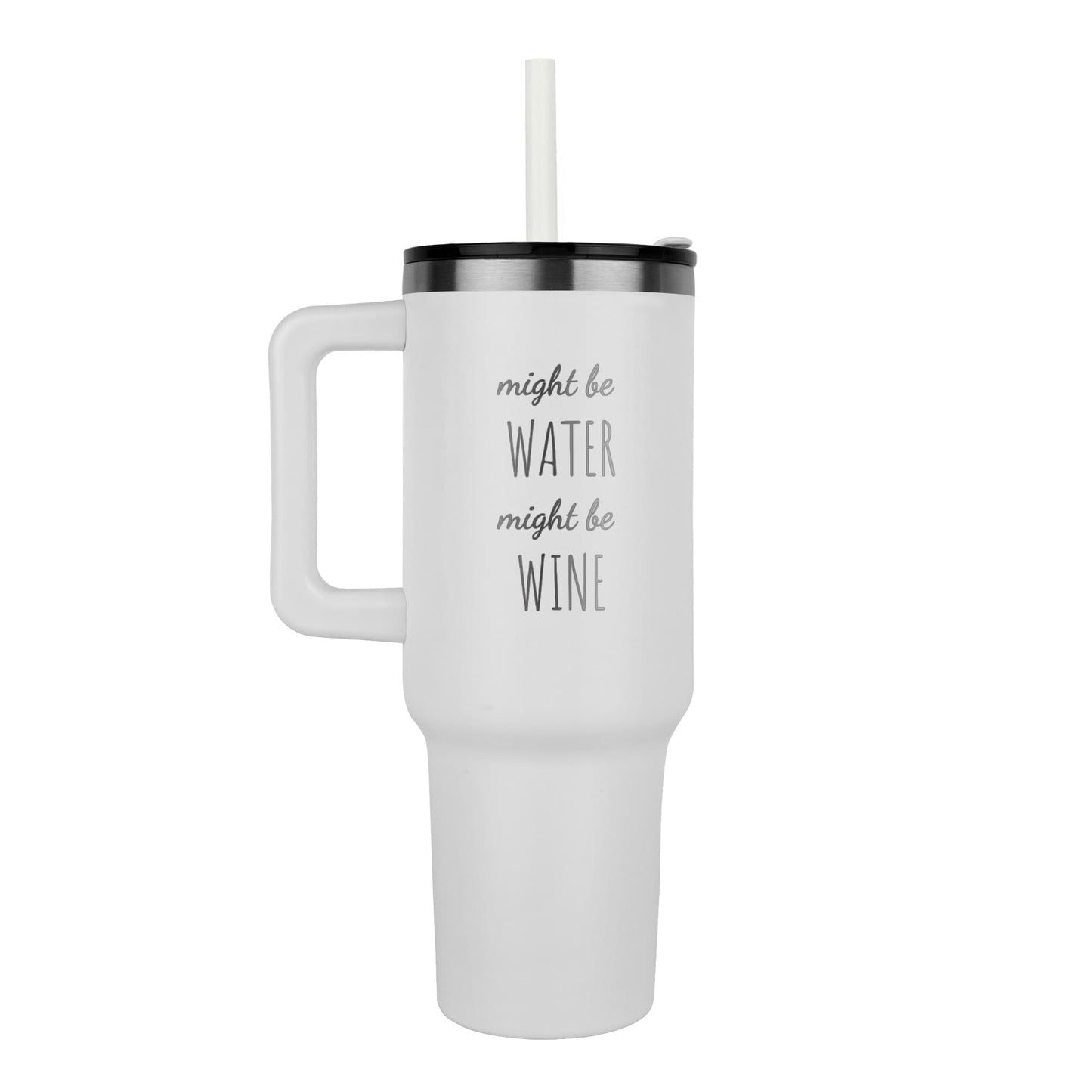 Might Be Wine Tumbler