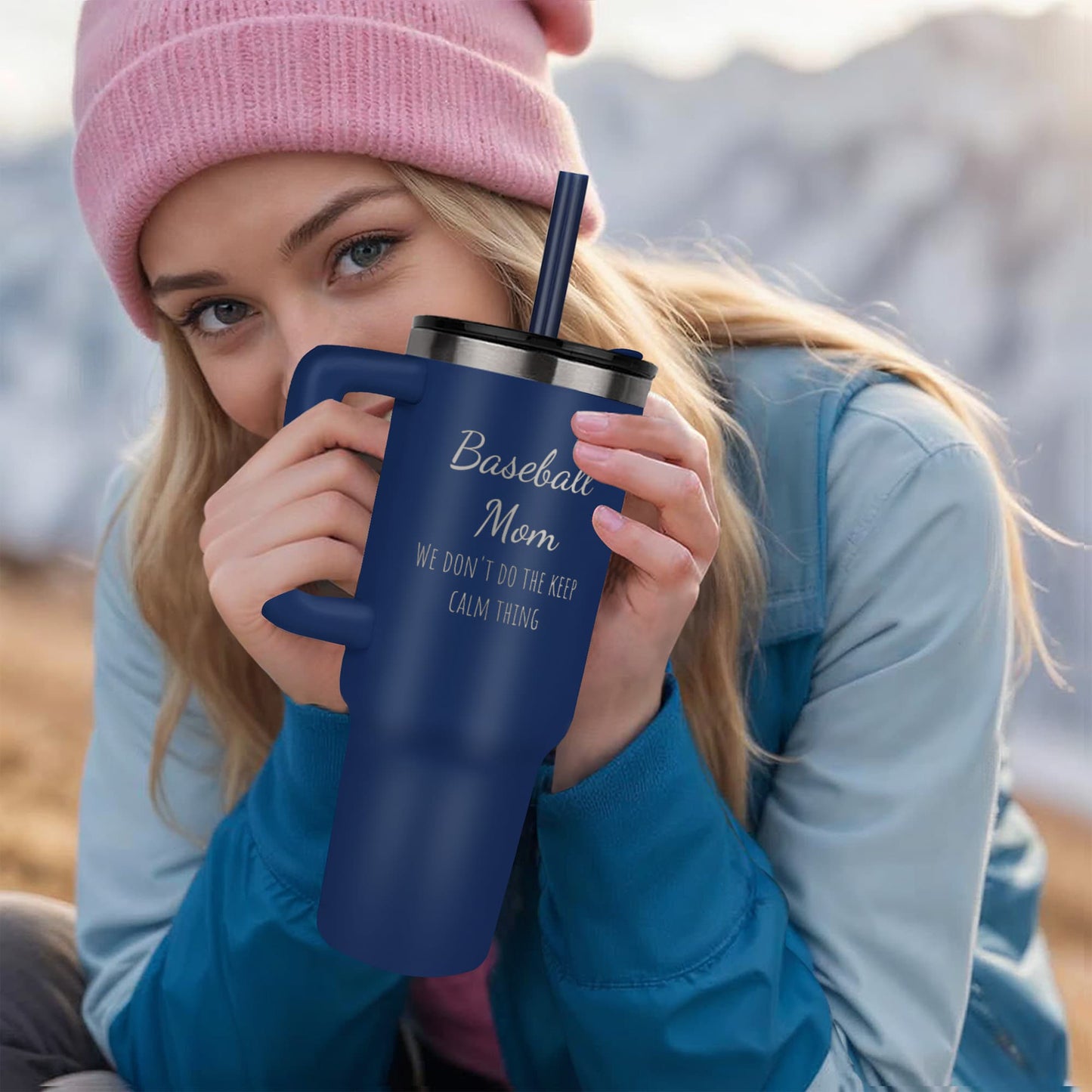 Baseball Mom Tumbler