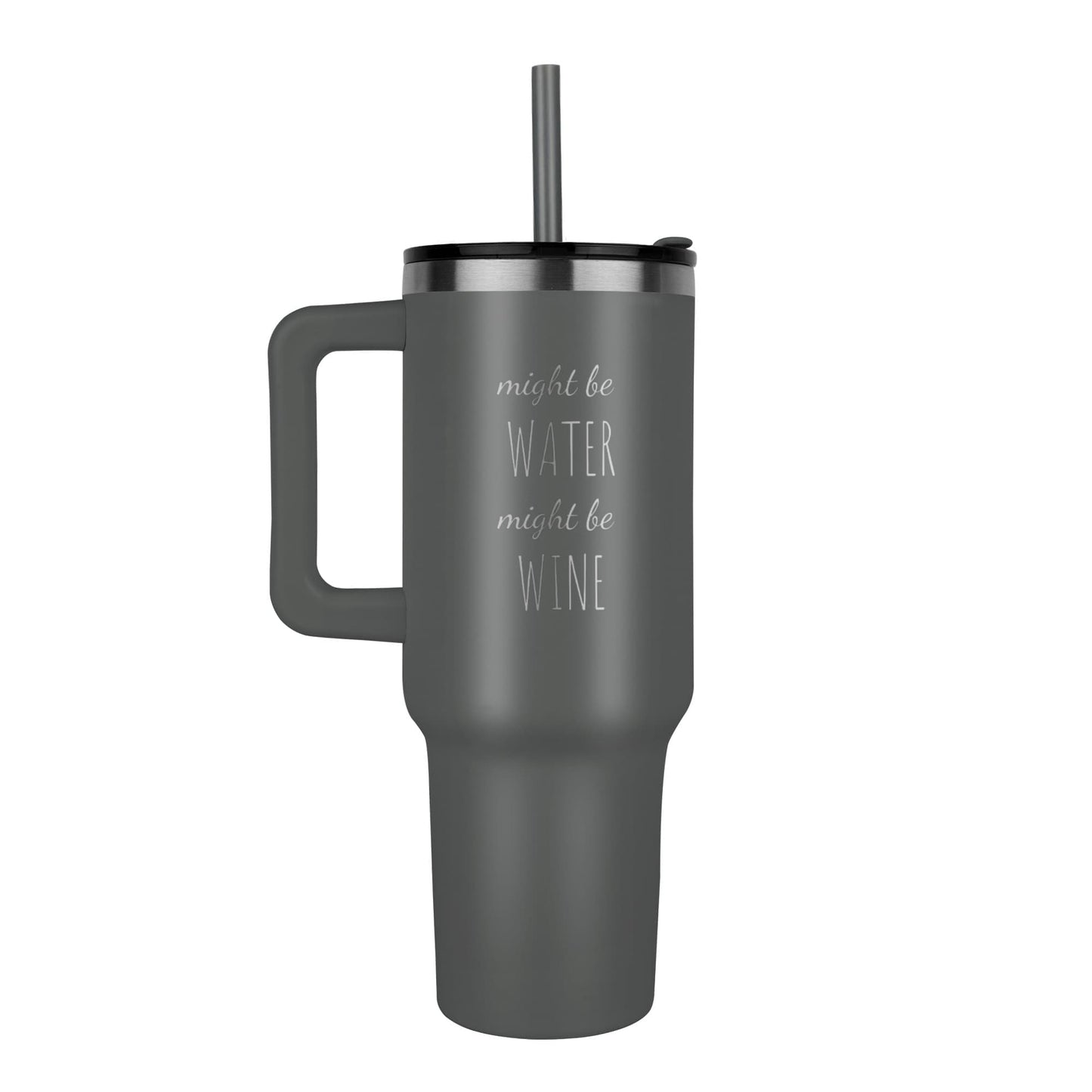Might Be Wine Tumbler