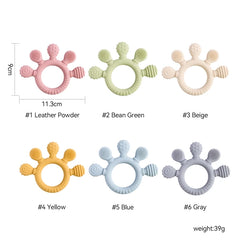 Silicone Baby Teething Ring