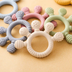 Silicone Baby Teething Ring