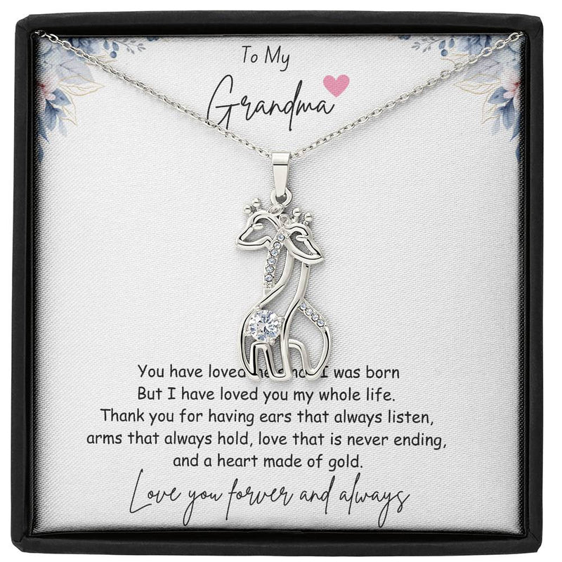 To My Grandma Necklace